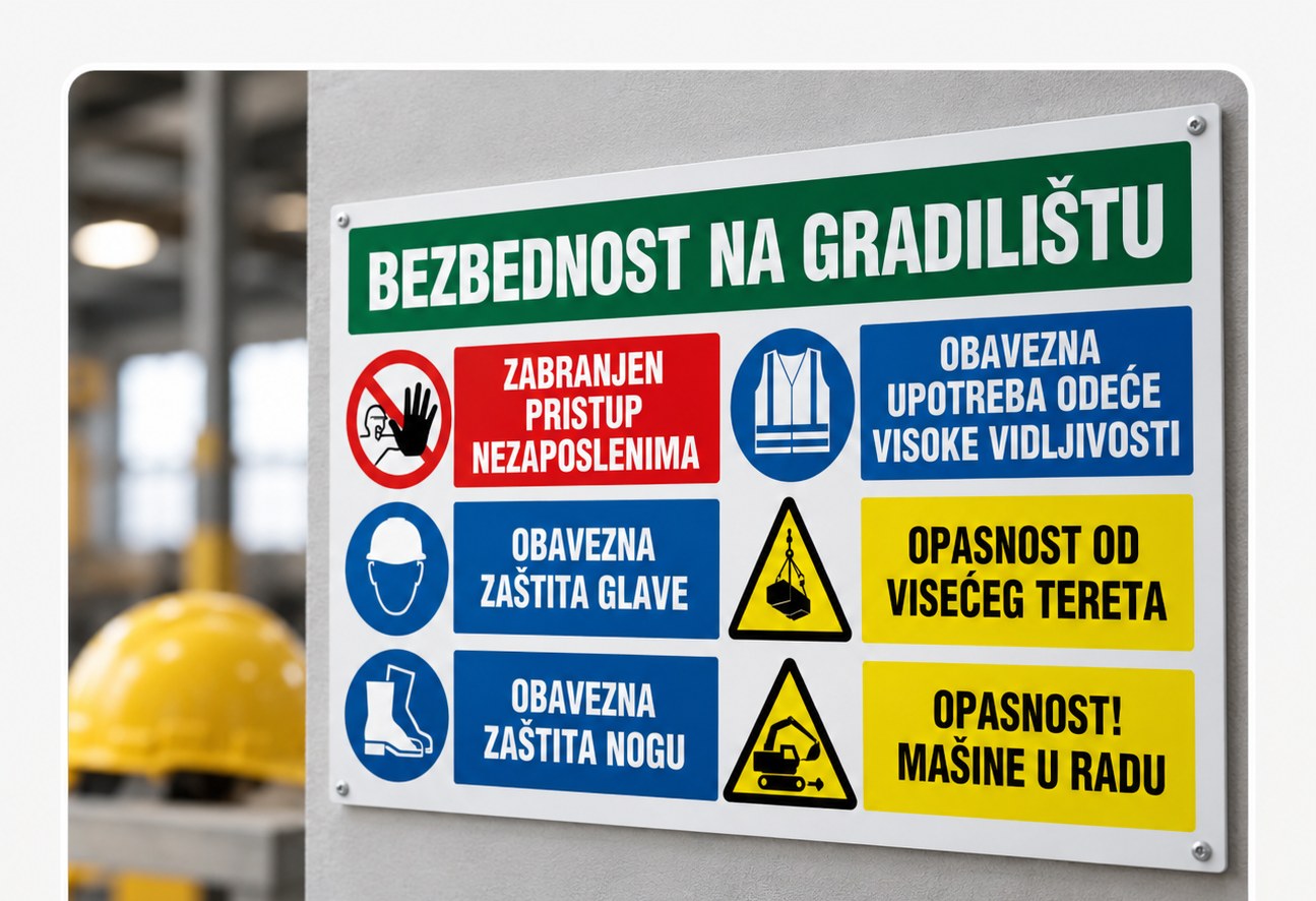 Plakati o bezbednosti na radu
